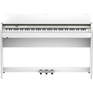 Roland F701 88-Key Digital Piano with PHA-4 Keyboard - White
