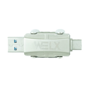 WELX Ultra Fast 3.2 256GB USB Drive - Dual USB-A & USB-C