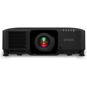 Epson EB-PU2010B — 10,000-Lumen WUXGA Laser 3LCD Projector with 4K Enhancement (No Lens, Black).