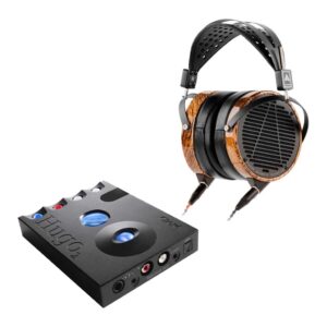 Audeze — LCD-3 Open-back Headphones x Chord Electronics Hugo 2 — Portable DAC / Preamp / Headphone Amplifier