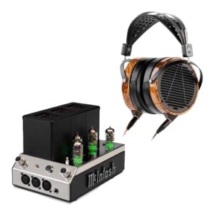 MHA200 Vacuum Tube Headphone Amplifier x LCD-3 Open-back Headphones