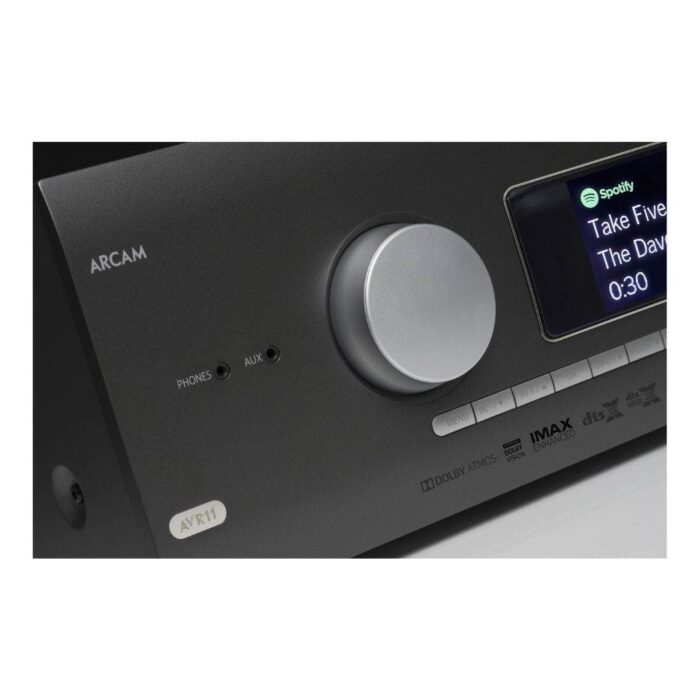 6.AVStore-Arcam-AVR-11-Front-Panel-Close-up-View