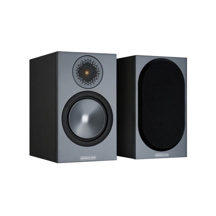 1.AVStore-Monitor-Audio-Bronze-50-Bookshelf-Loudspeakers-Front-Angled-View-Black