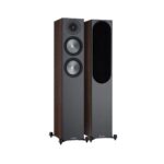 1.AVStore-Monitor-Audio-Bronze-200-Floor-Standing-Speaker-Front-Angled-View-Hero-Walnut