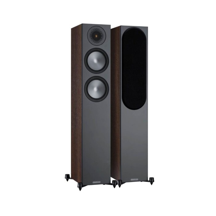 1.AVStore-Monitor-Audio-Bronze-200-Floor-Standing-Speaker-Front-Angled-View-Hero-Walnut