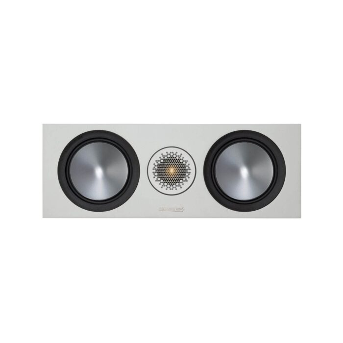 3.AVStore-Monitor-Audio-Bronze-C150-Center-Channel-Speaker-Front-View-White