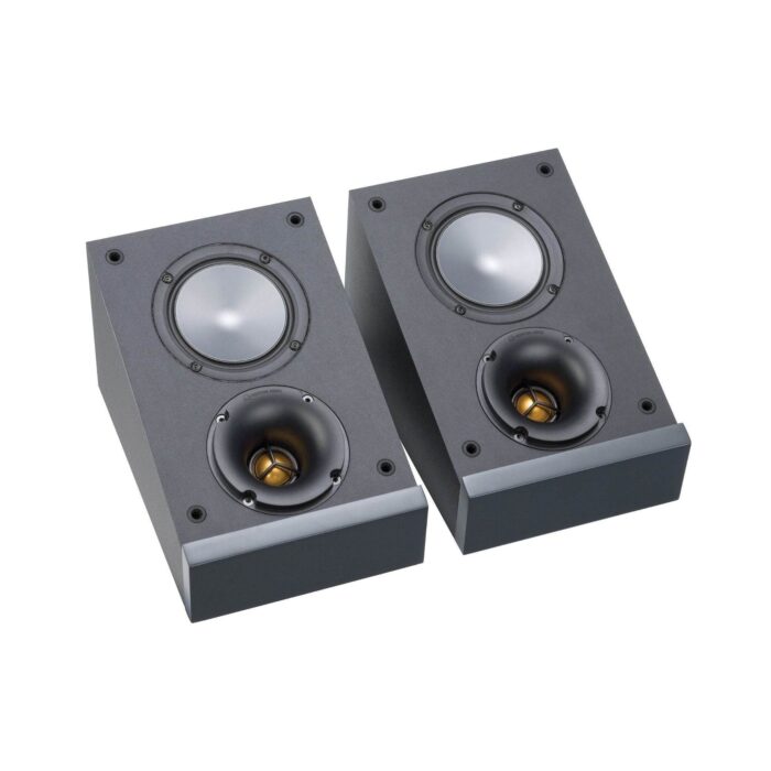 2.AVStore-Monitor-Audio-Bronze-AMS-Top-Front-Angled-View-Grille-Removed-Black