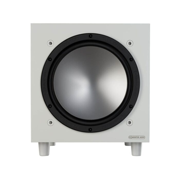 3.AVStore-Monitor-Audio-Bronze-W10-Powered-Subwoofer-Front-View-Grille-Removed-White