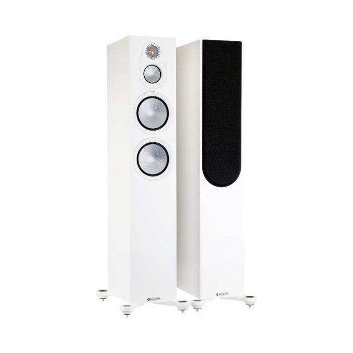 1.AVStore-Monitor-Audio-Silver-300-7G-Front-Angled-View-Satin-White