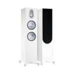 1.AVStore-Monitor-Audio-Silver-500-7G-Front-Angled-View-Hero-Satin-White
